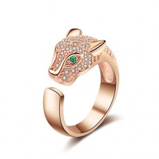 Tasty Life Rings  2018 New Adjustable Crystal Dragon Ring Fashion Rhinestones Cute Animal Rings Green Zircon Eyes - B07G3CYVJ5